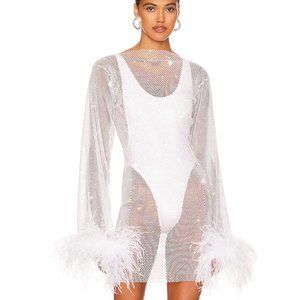 Santa Brands - Feathers Mini Dress